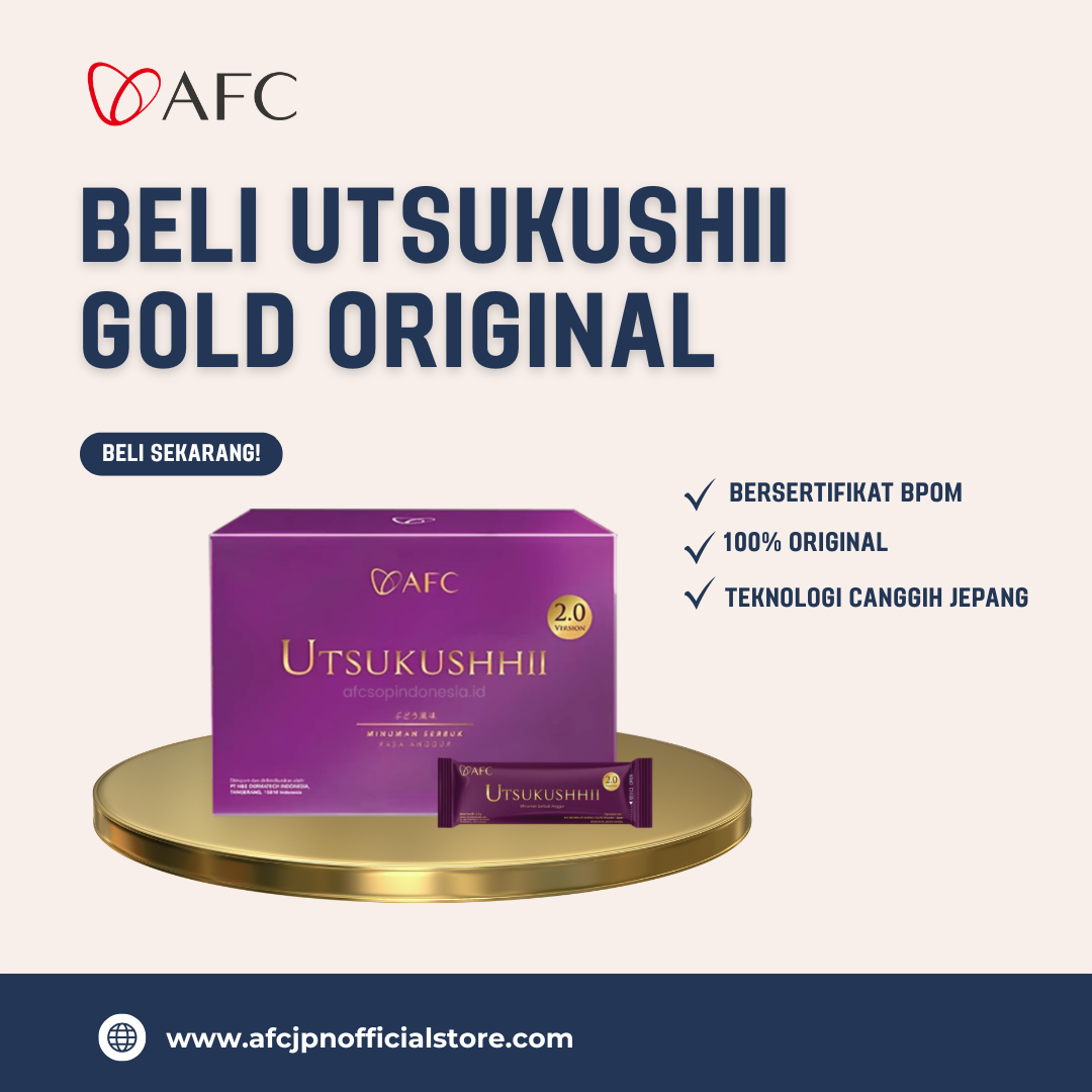 Beli Utsukushii Gold original
