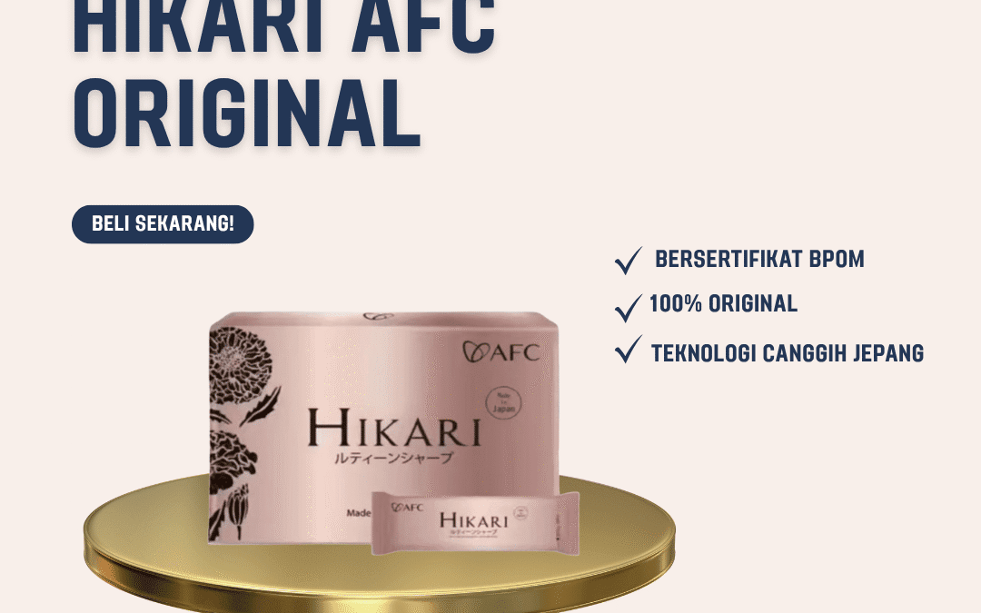 Hikari AFC Original | Rahasia Sehat & Awet Muda Ala Jepang!