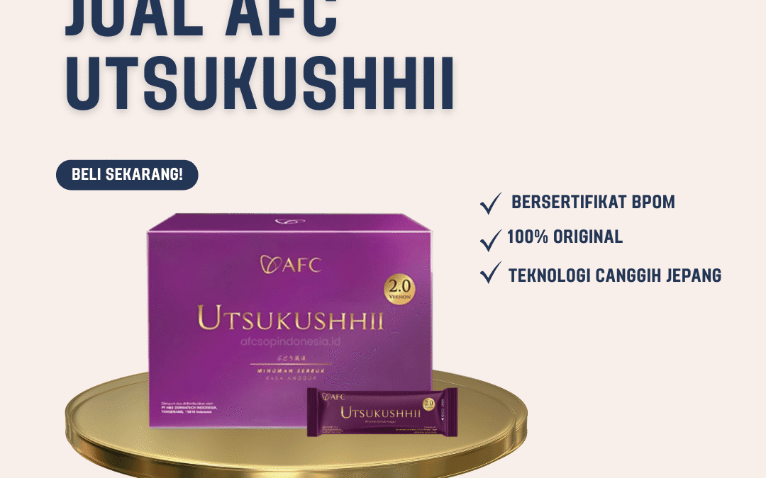 Jual AFC Utsukushhii Original – Suplemen Kecantikan Jepang