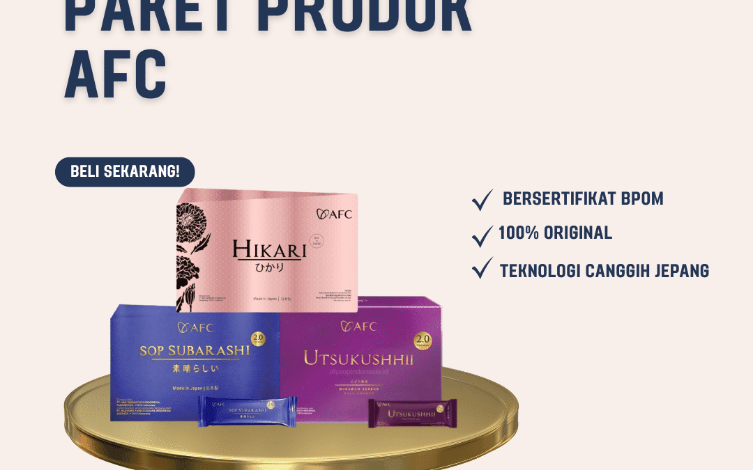 Paket Produk AFC | Gratis Ongkir & Cashback
