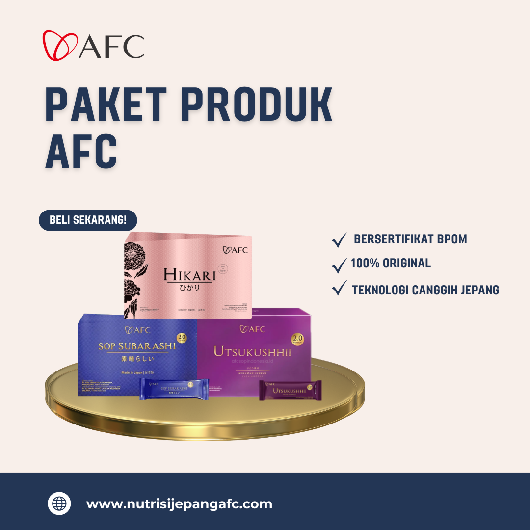 Paket Produk AFC | Gratis Ongkir & Cashback