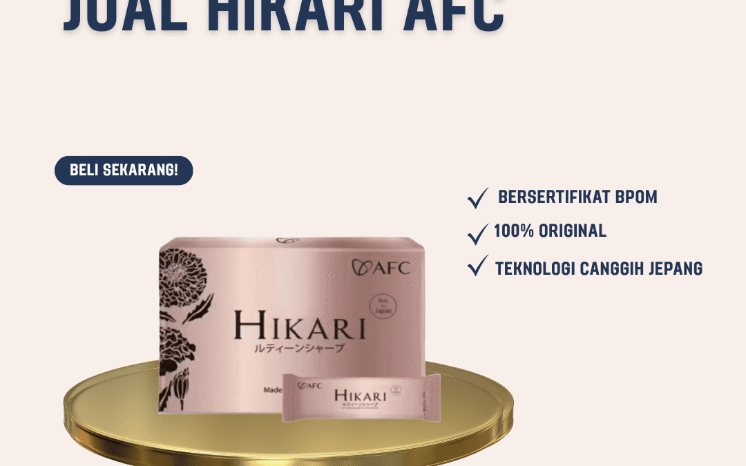 Jual Hikari AFC 100% Asli – Distributor Resmi Terpercaya