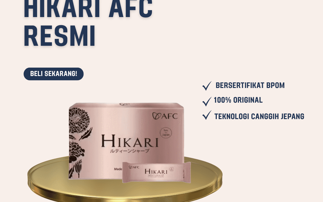 Hikari AFC Resmi | Jaminan 100% Asli & Terdaftar BPOM!