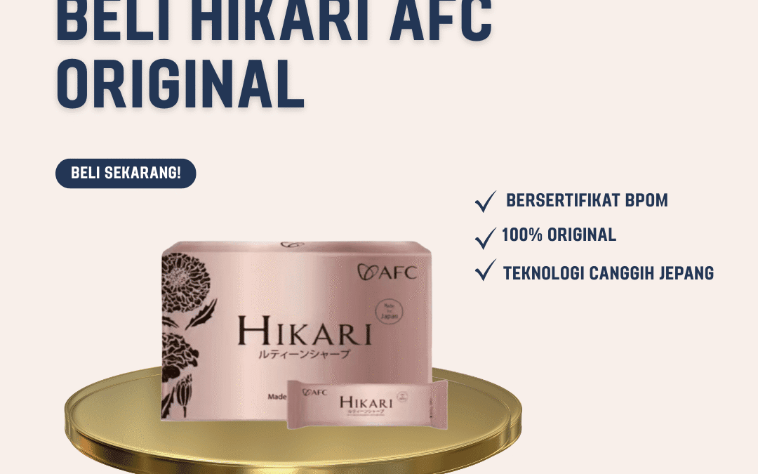 Beli Hikari AFC Original | Garansi Keaslian 100%