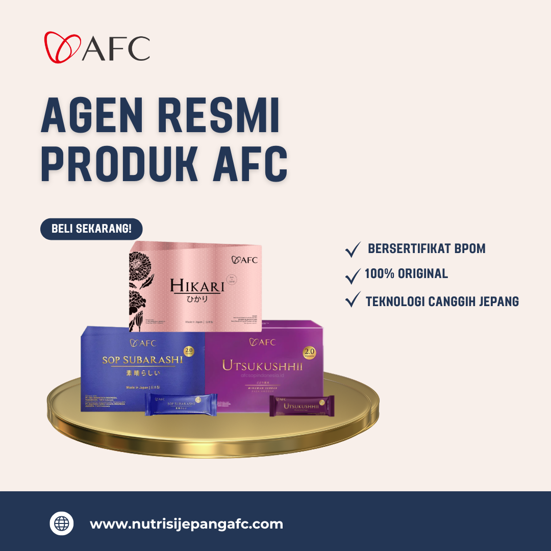 Agen Resmi Produk AFC BerLegalitas | Produk 100% Original