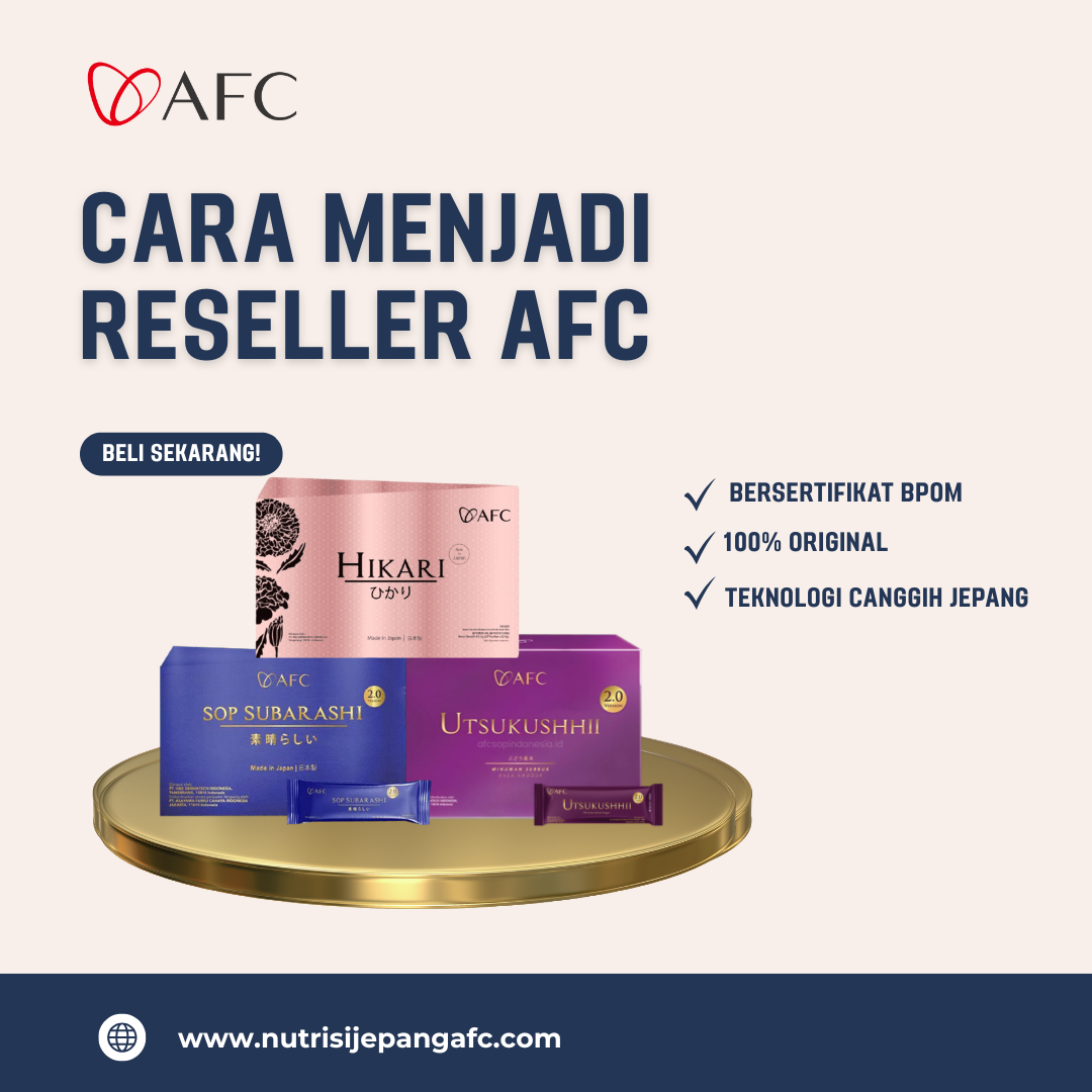 Cara Menjadi Reseller AFC untuk Pemula, Mudah dan Resmi