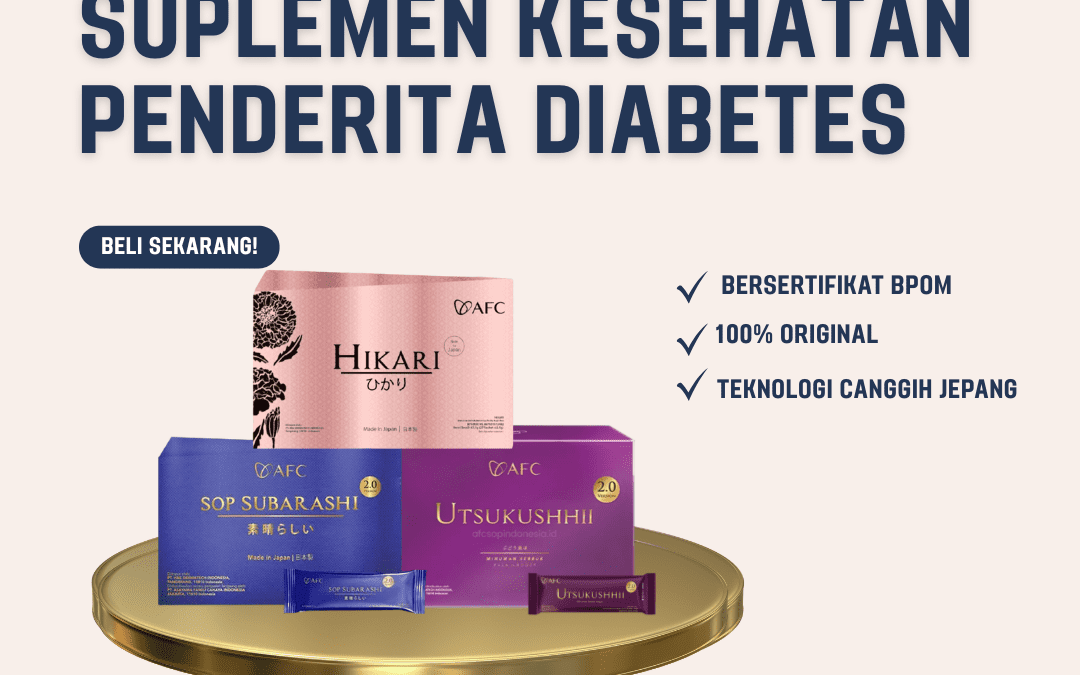Suplemen Kesehatan Penderita Diabetes Original & BPOM