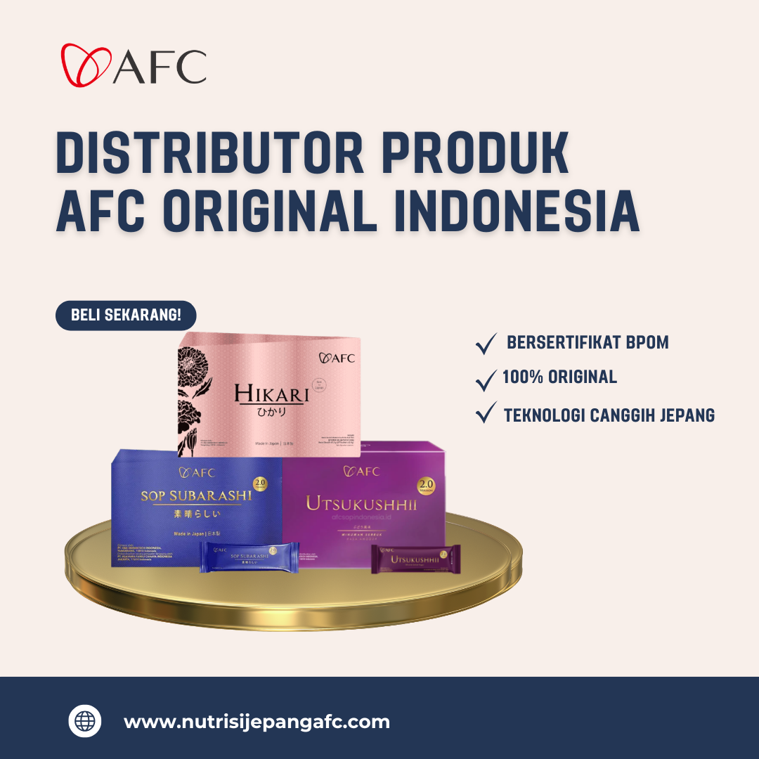 Distributor Produk Afc Original Indonesia