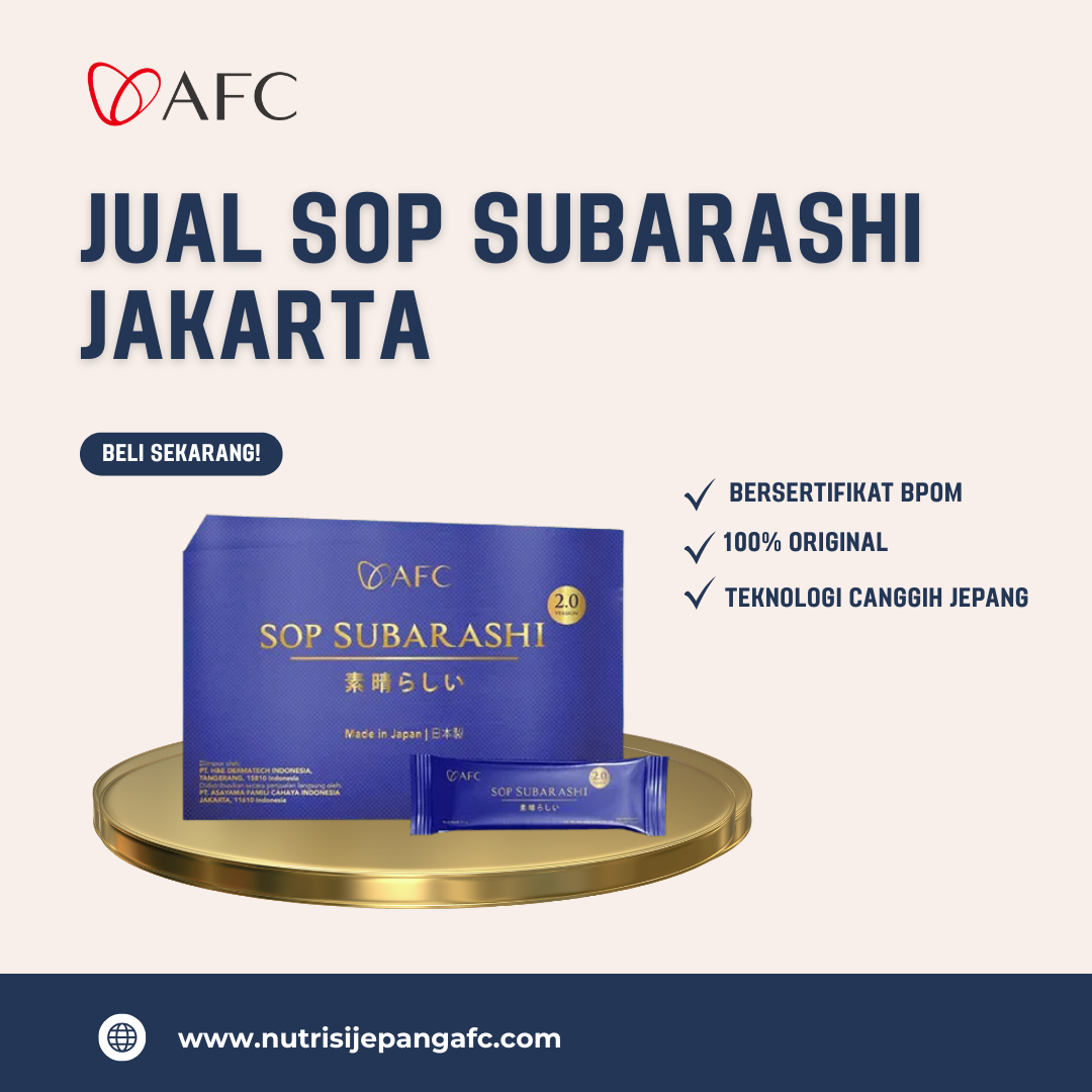 Jual SOP Subarashi Jakarta