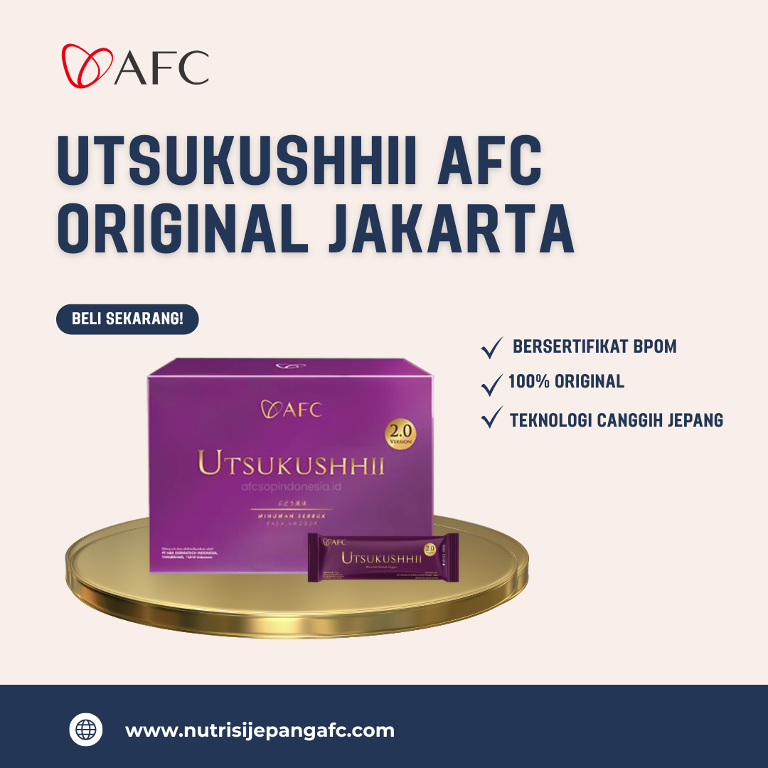 Utsukushhii AFC Original Jakarta