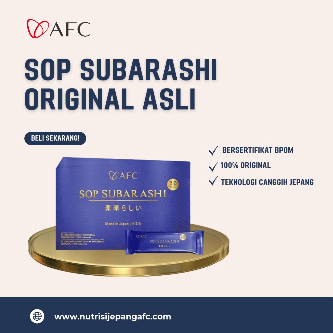 sop subarashi original asli